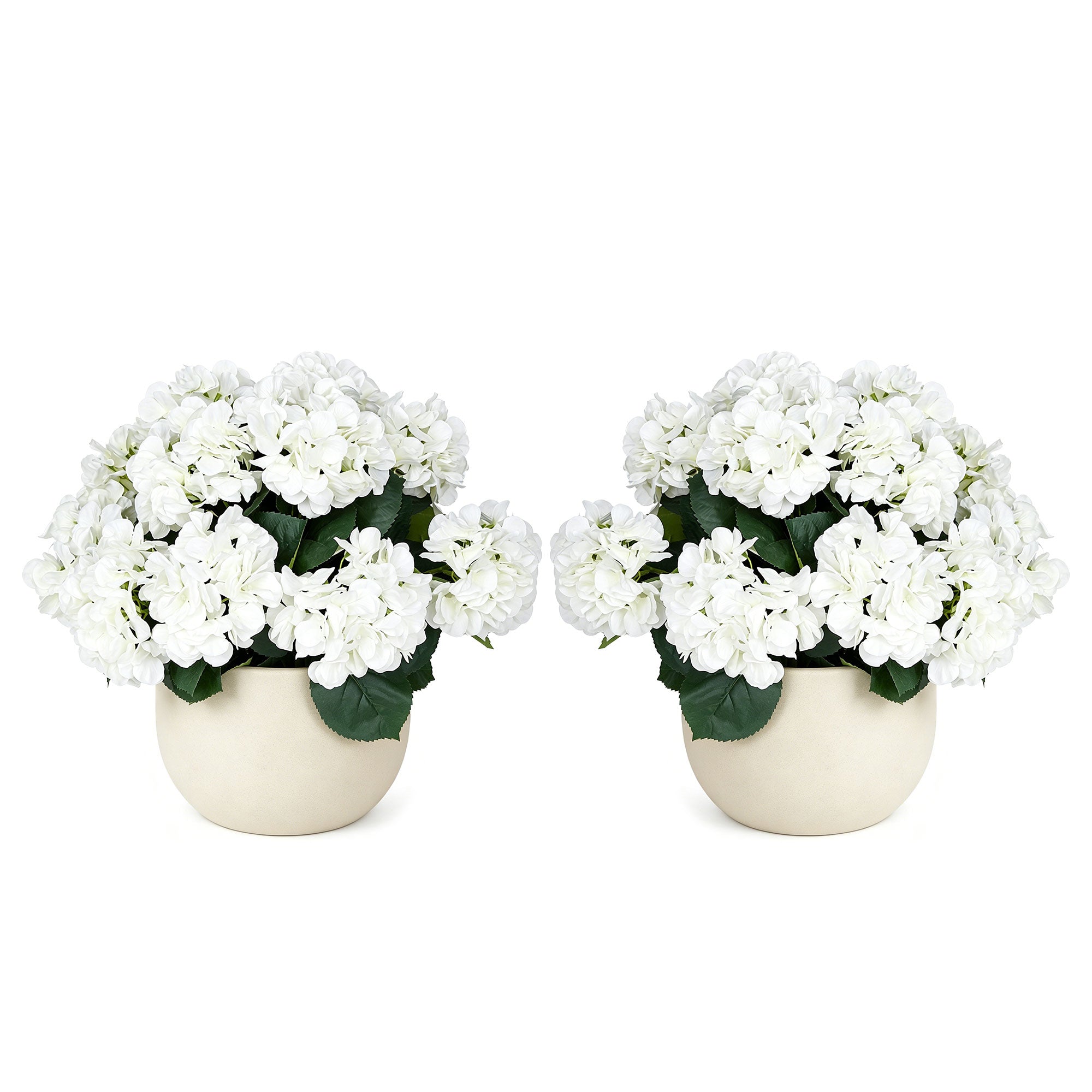 20 Inch Faux Hydrangea Plant